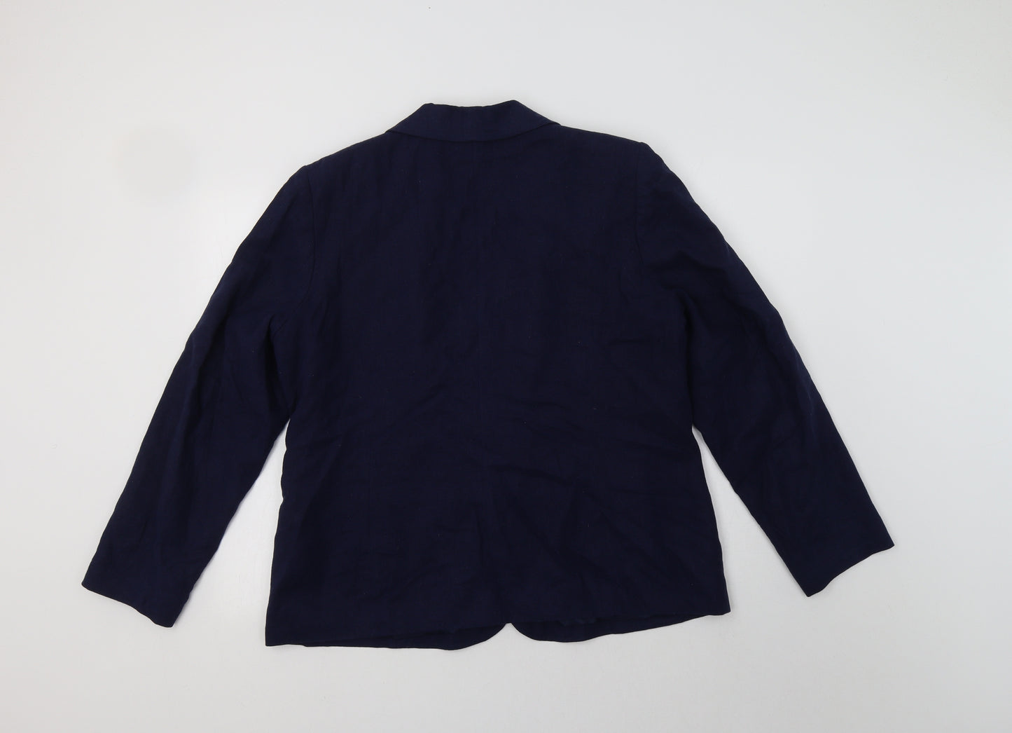 BM Womens Blue   Jacket Blazer Size 18  Button