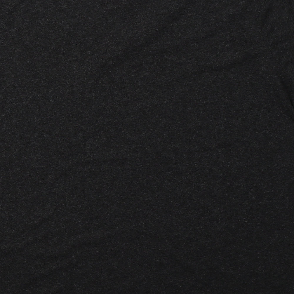 Pineapple Womens Grey  Polyester Basic T-Shirt Size 18 V-Neck