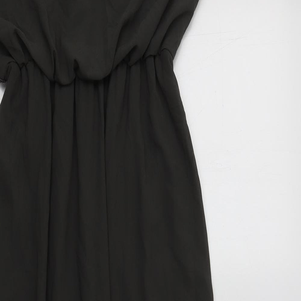 NEXT Womens Green  Polyester Maxi  Size 10  V-Neck