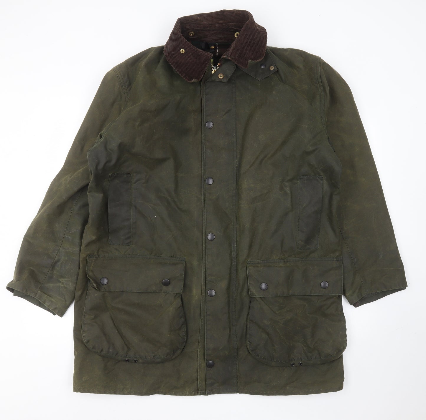 Barbour Mens Green   Jacket Coat Size XL  Zip