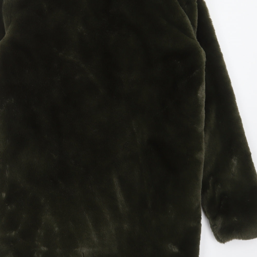 Primark Womens Green   Jacket Coat Size 2XS  Button