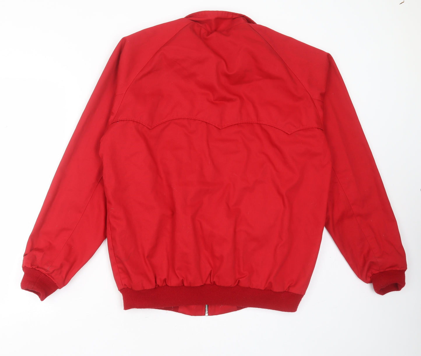 jump the gun Mens Red   Bomber Jacket Jacket Size L  Zip