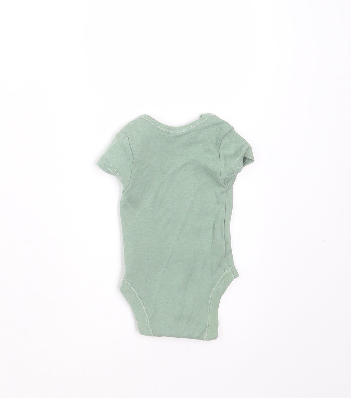 Primark Baby Green  Cotton Babygrow One-Piece Size Newborn   - lion king