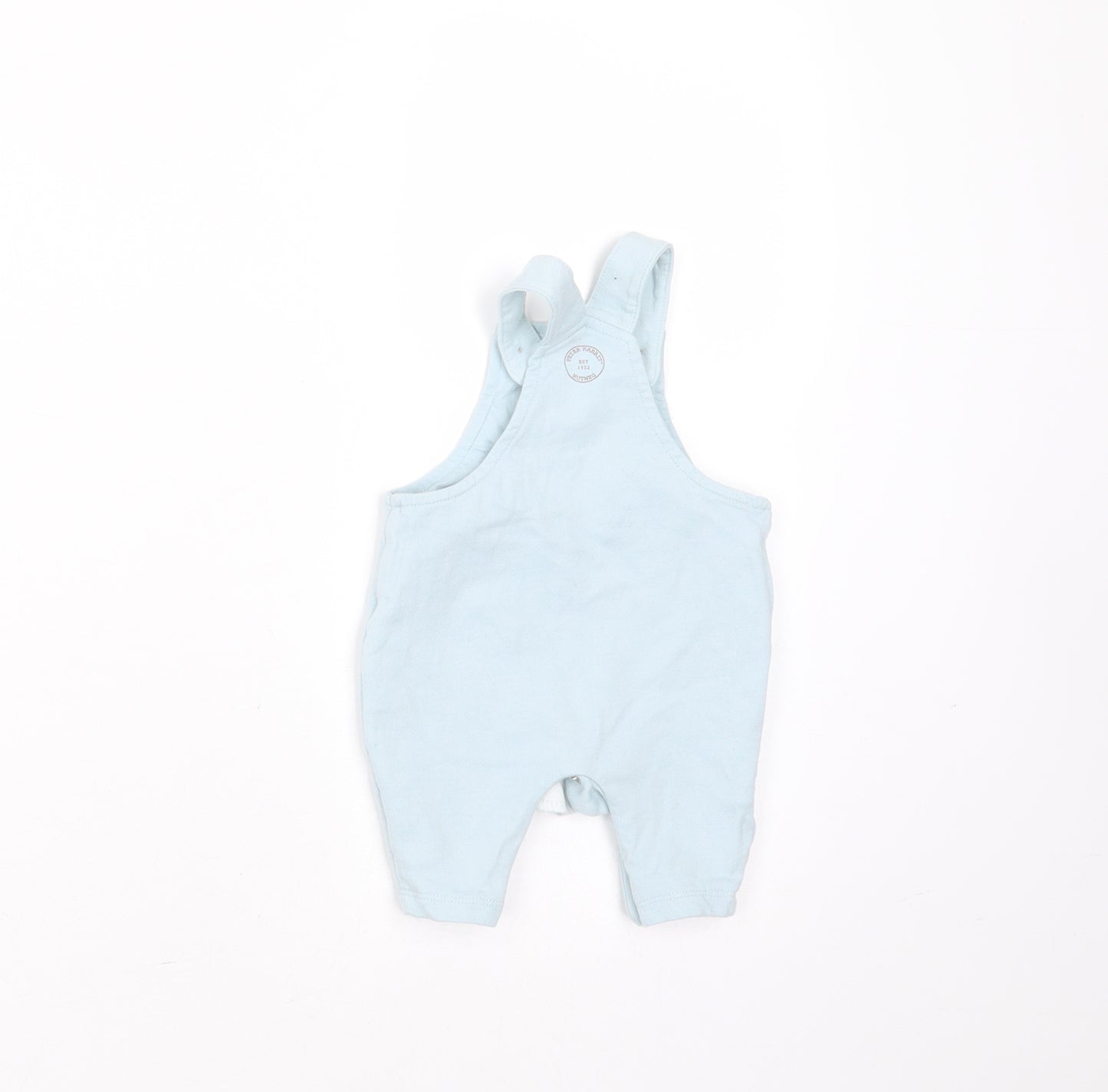 Peter Rabbit Baby Blue  Cotton Dungaree Outfit/Set Size Newborn   - peter rabbit