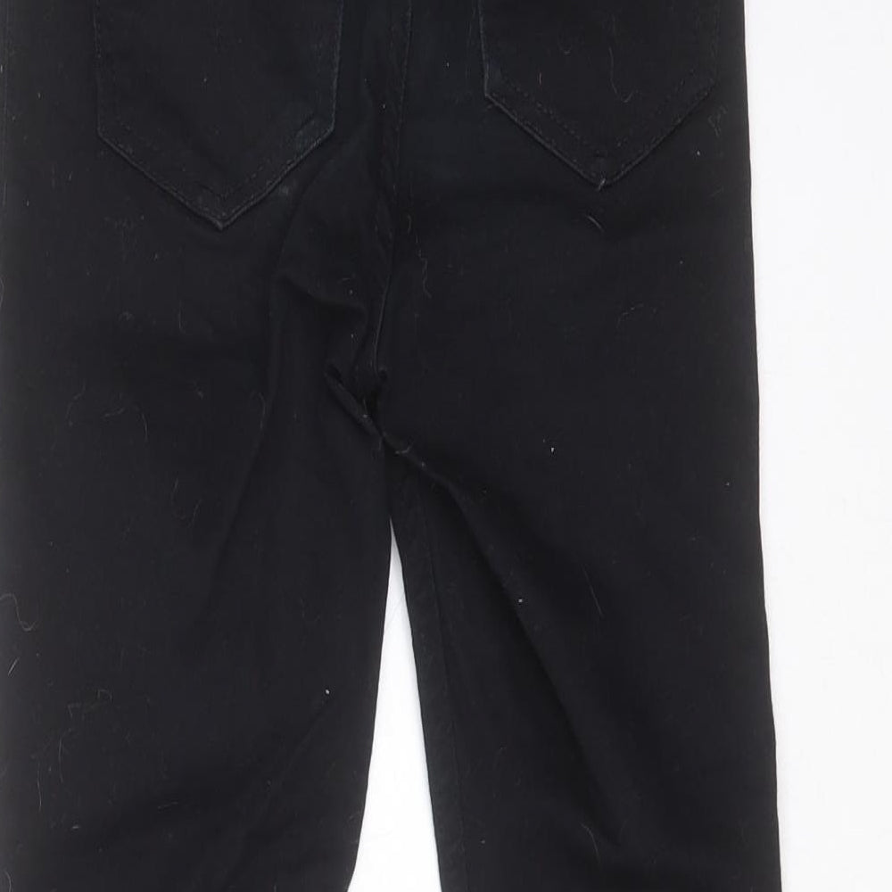 New Look Girls Black  Cotton Jegging Jeans Size 11 Years  Extra-Slim