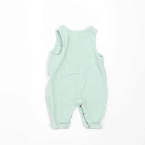 Disney Baby Baby Green  Cotton Romper One-Piece Size Newborn   - dumbo