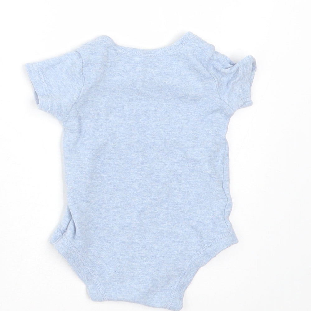 TU Baby Blue  Cotton Babygrow One-Piece Size Newborn