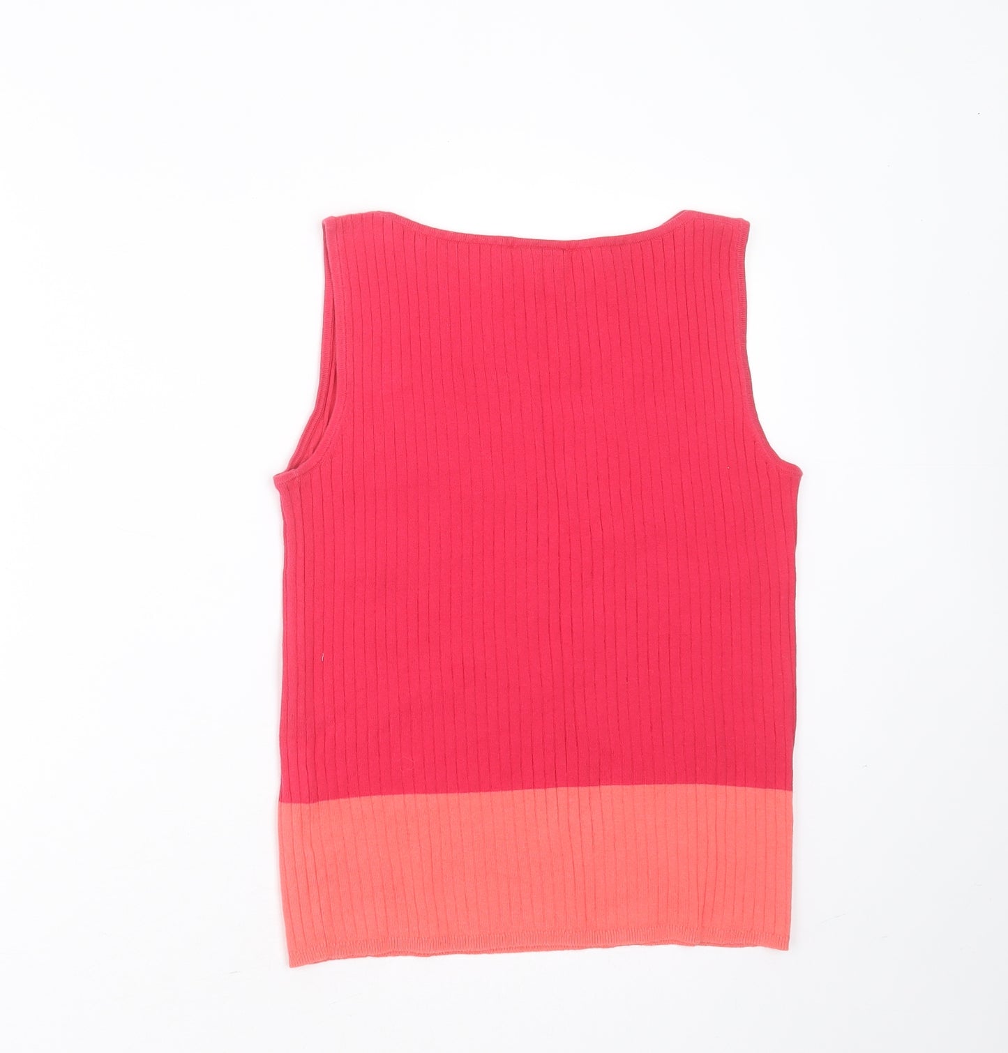 NEXT Womens Pink Boat Neck  Cotton Pullover Jumper Size 14