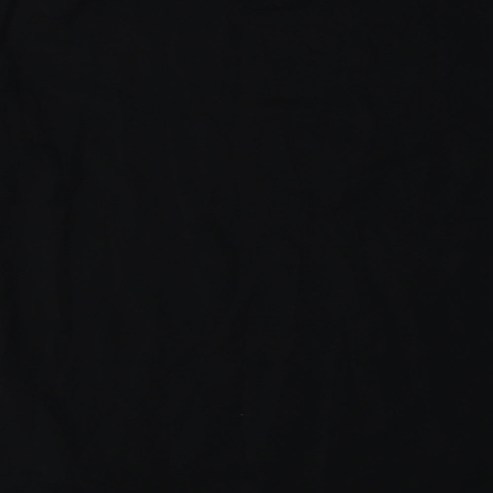 Nike Mens Black  Polyester Basic Casual Size 2XL Crew Neck Pullover