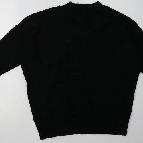 F&F Womens Black  Polyester Pullover Sweatshirt Size 18  Pullover