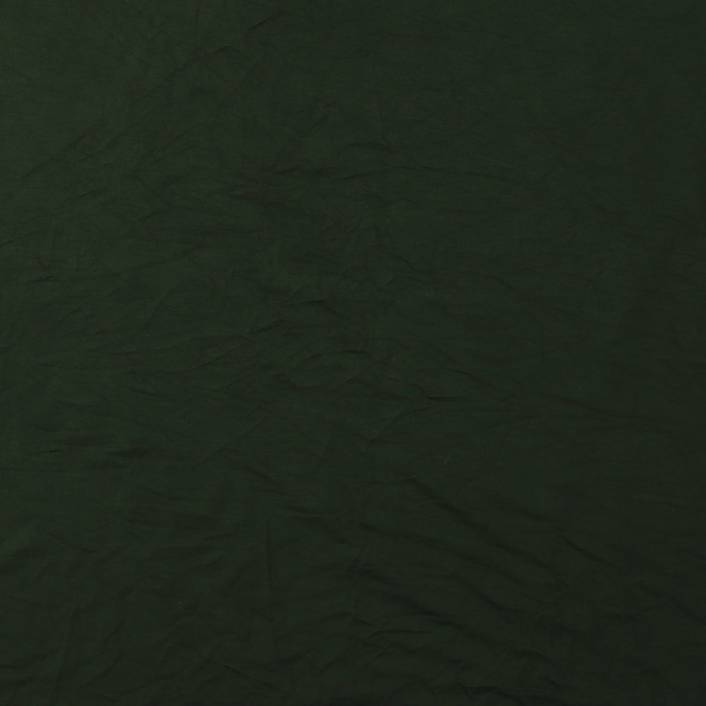 George Womens Green  Viscose Basic T-Shirt Size 18 Scoop Neck