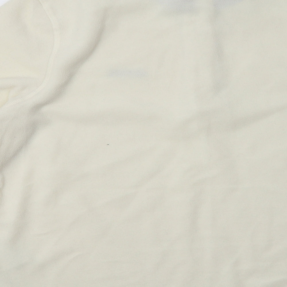 Regatta Womens White  Polyester Pullover Sweatshirt Size 18  Zip