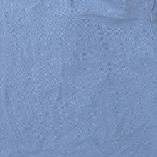Matalan Boys Blue  Cotton Pullover Button-Up Size 5 Years Collared Button - School Wear