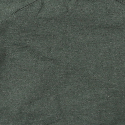 George Boys Green  Cotton Basic Casual Size 12-18 Months Crew Neck Buckle - hey, im new here