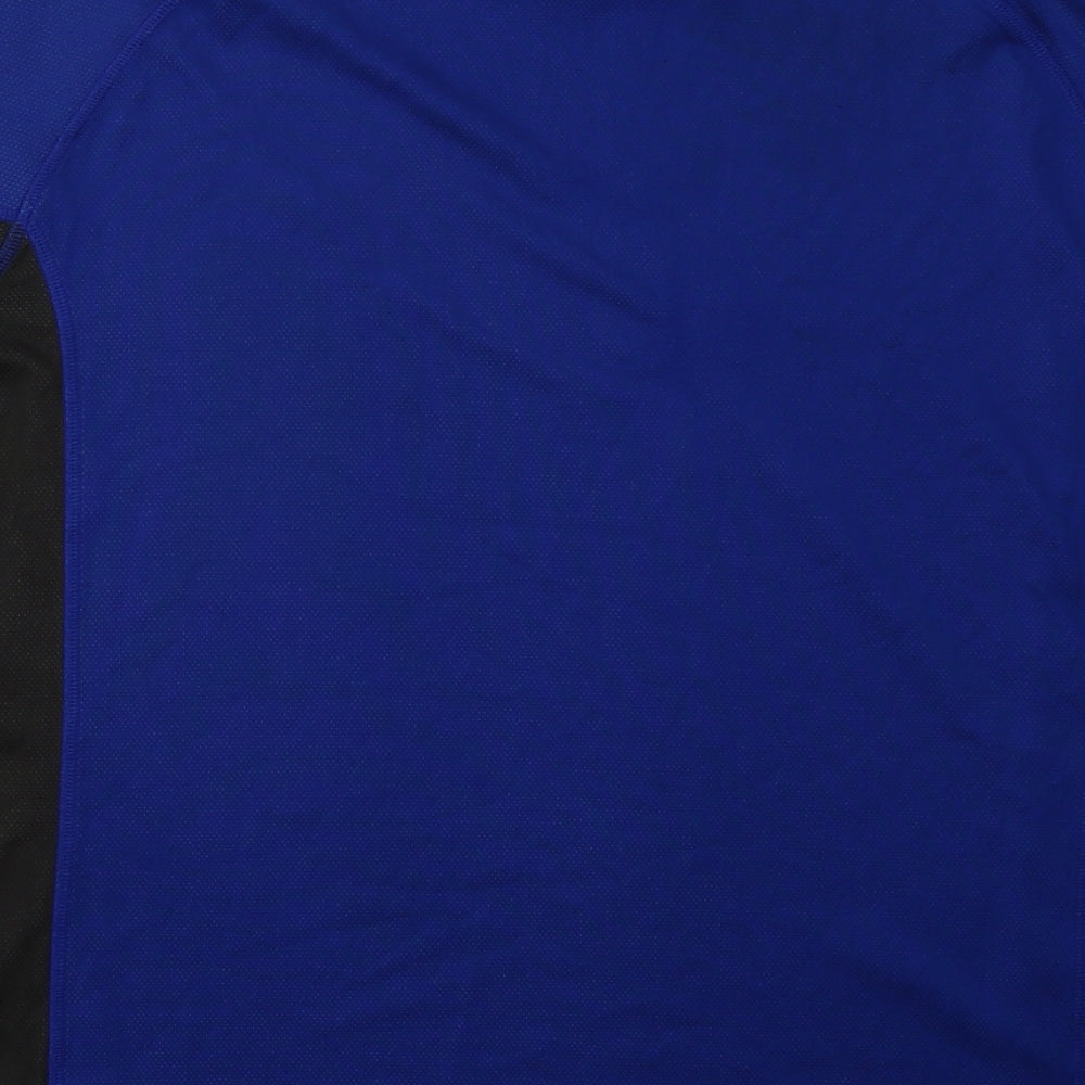 Karrimor Mens Blue  Polyester Basic T-Shirt Size L Crew Neck Pullover