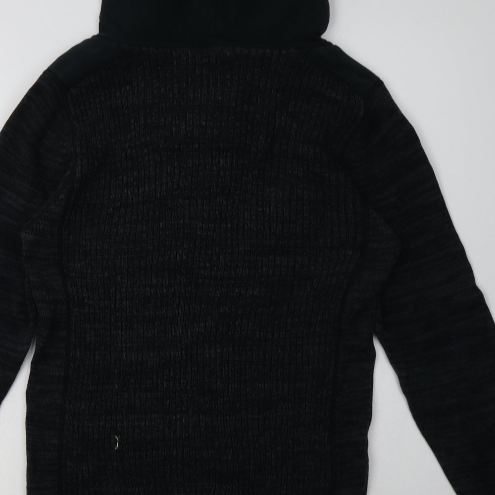 NEXT Mens Grey  Cotton Pullover Hoodie Size S