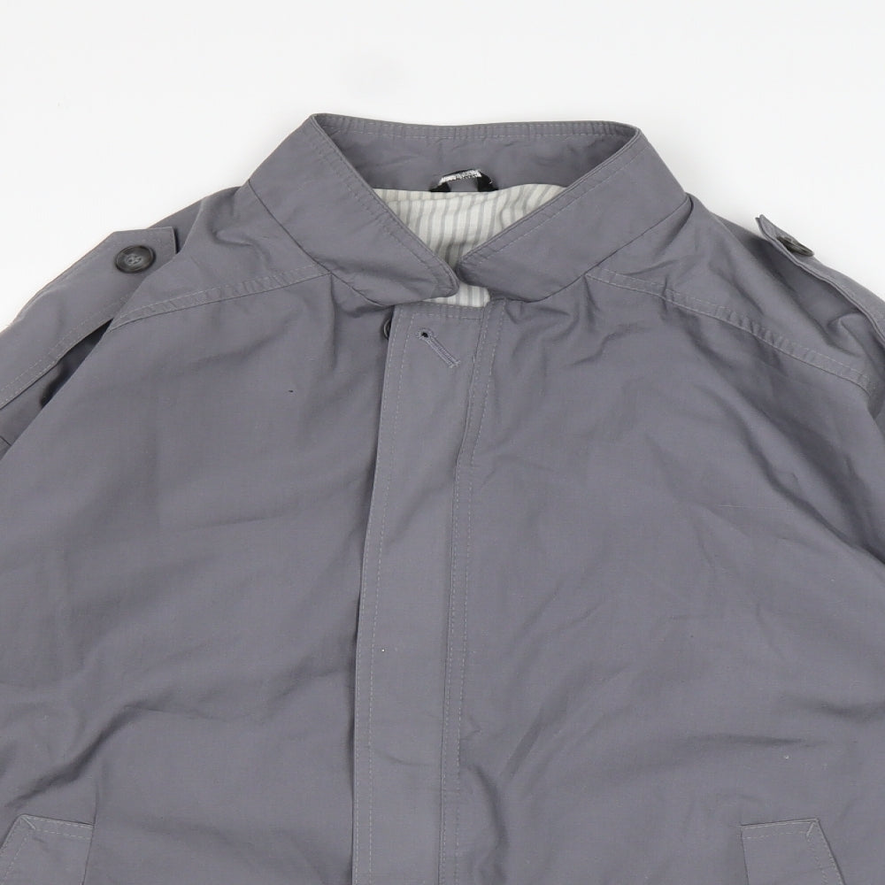 StMichael Mens Grey   Bomber Jacket Jacket Size XL