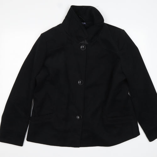 Store Twenty One  Womens Black   Overcoat Coat Size 20