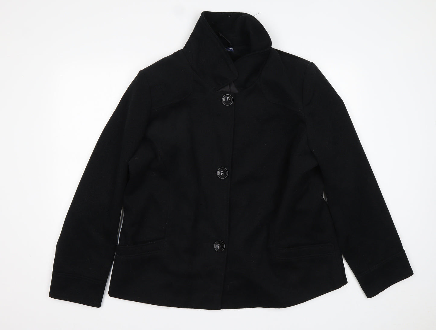 Store Twenty One  Womens Black   Overcoat Coat Size 20