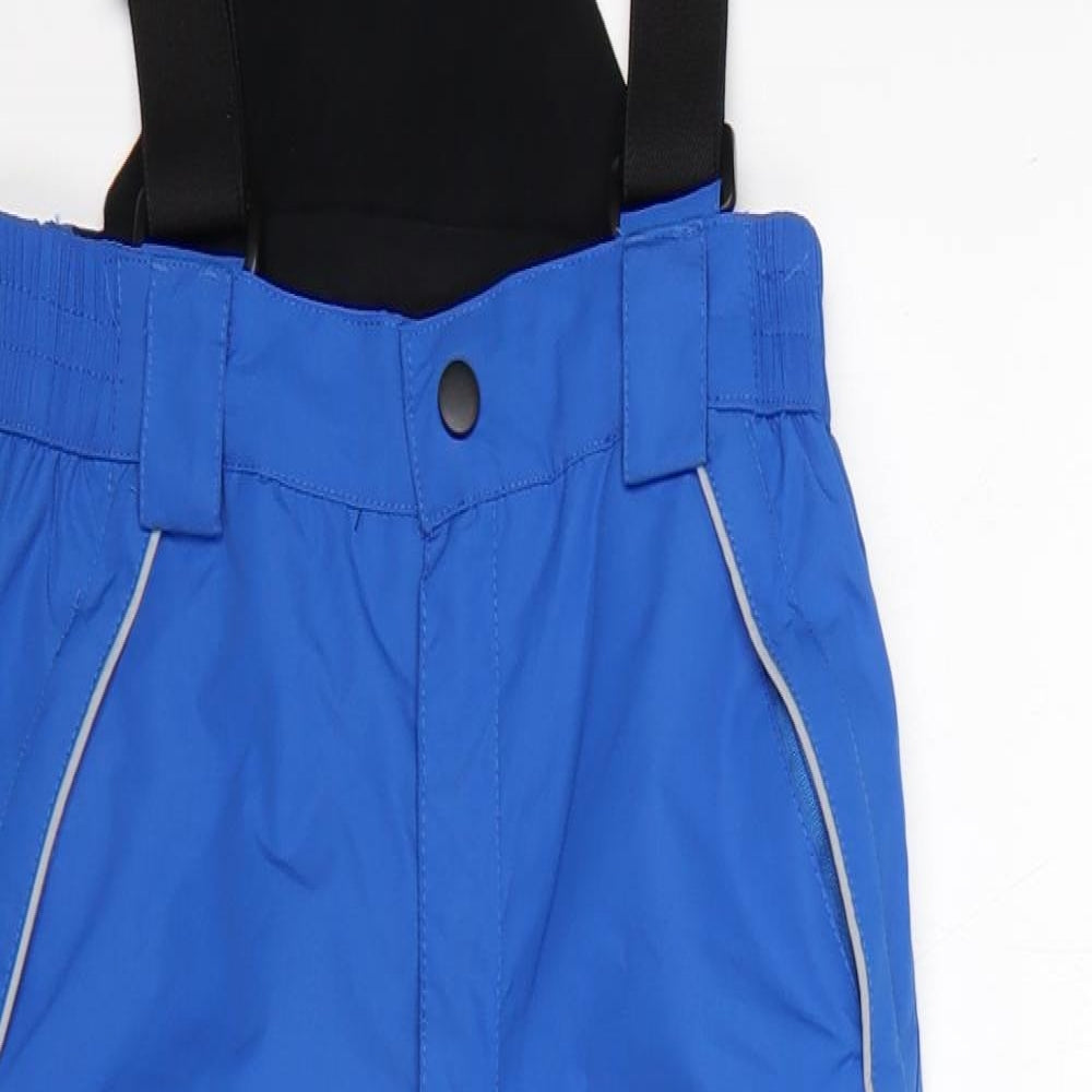 Crane Boys Blue  Polyester Snow Pants Trousers Size 9-10 Years  Regular