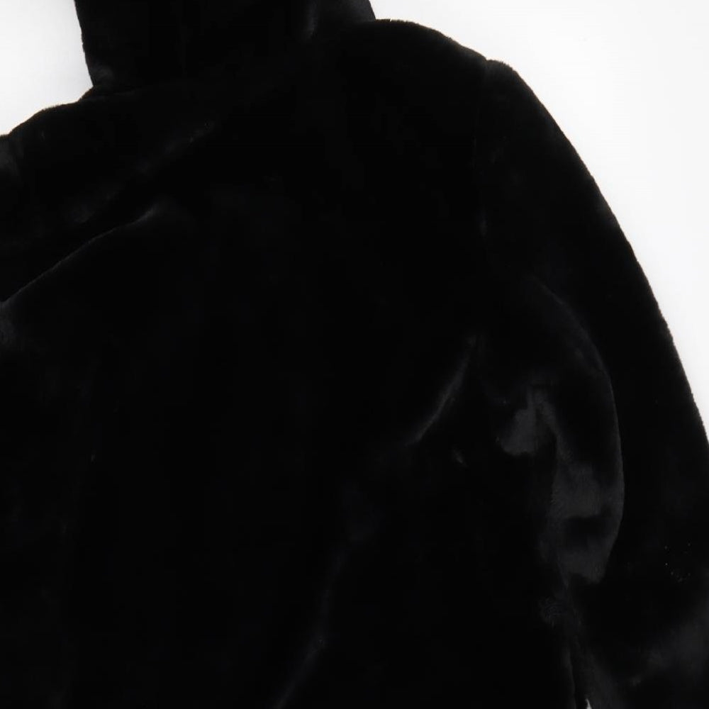Primark Womens Black   Overcoat Coat Size S
