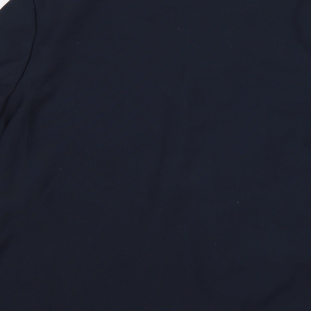 Klass Womens Blue  Polyester Jacket Suit Jacket Size 20