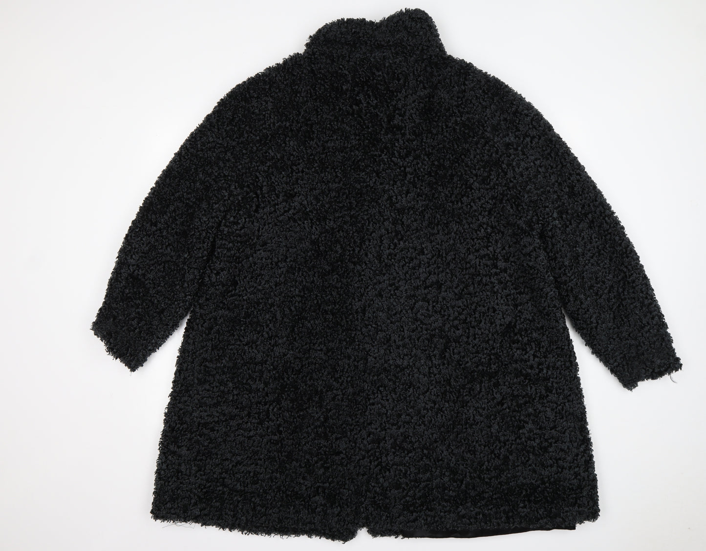 Anne Tyrrell Womens Black   Overcoat Coat Size 12