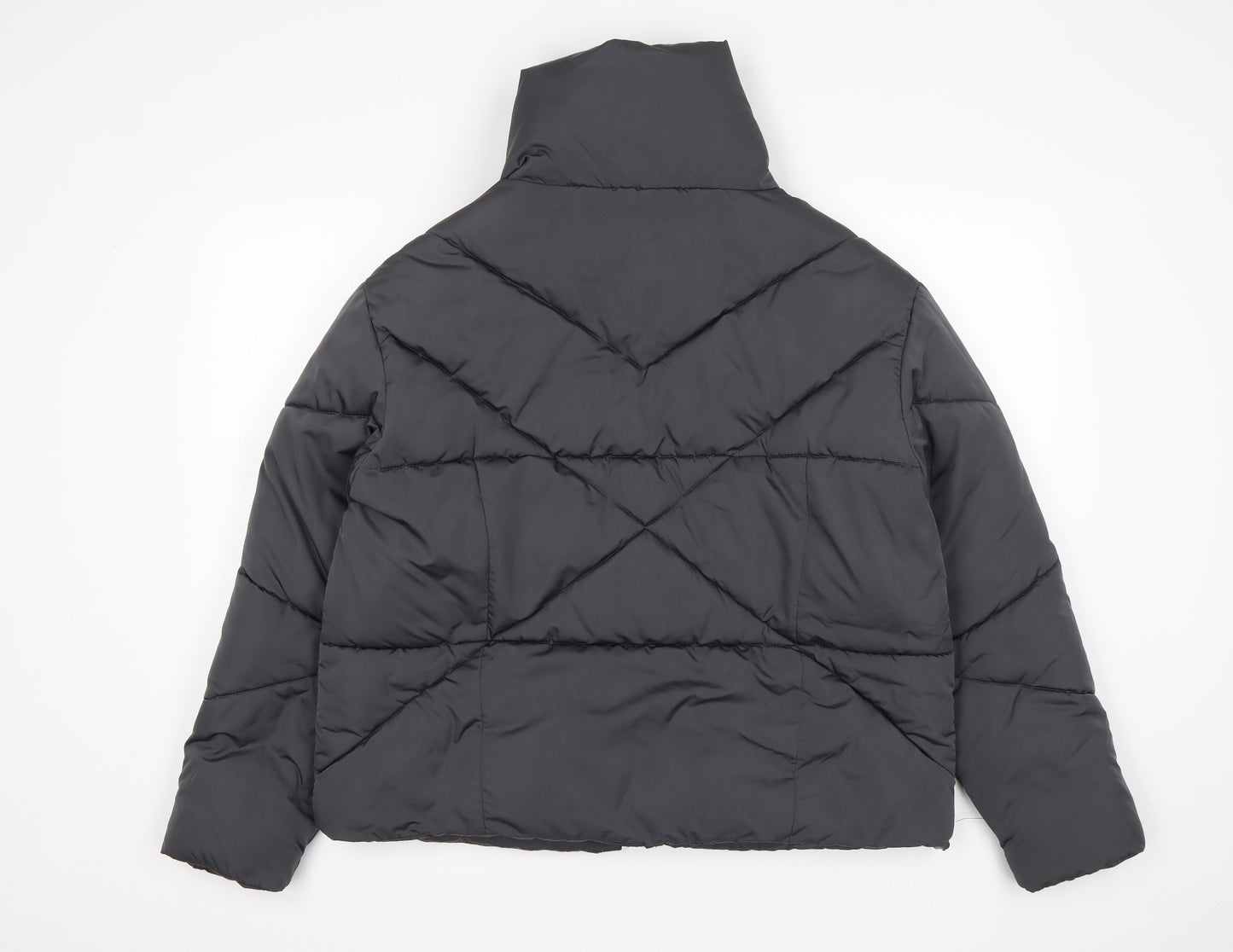 George Womens Grey   Puffer Jacket Jacket Size M