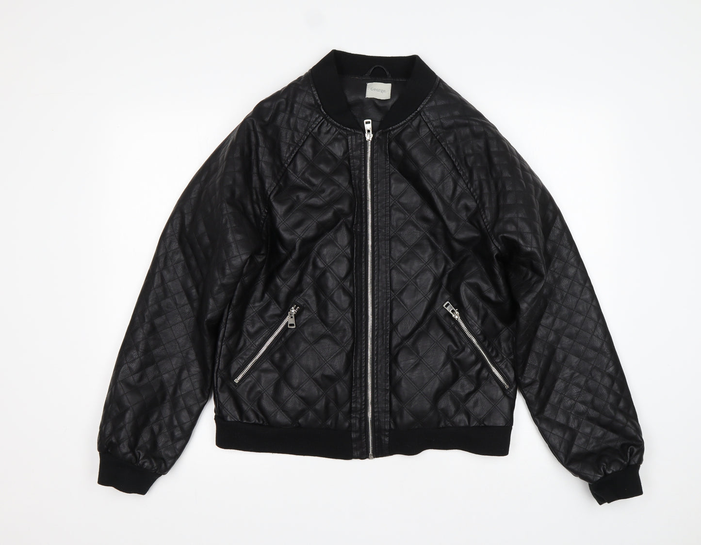 George Womens Black   Jacket  Size 14