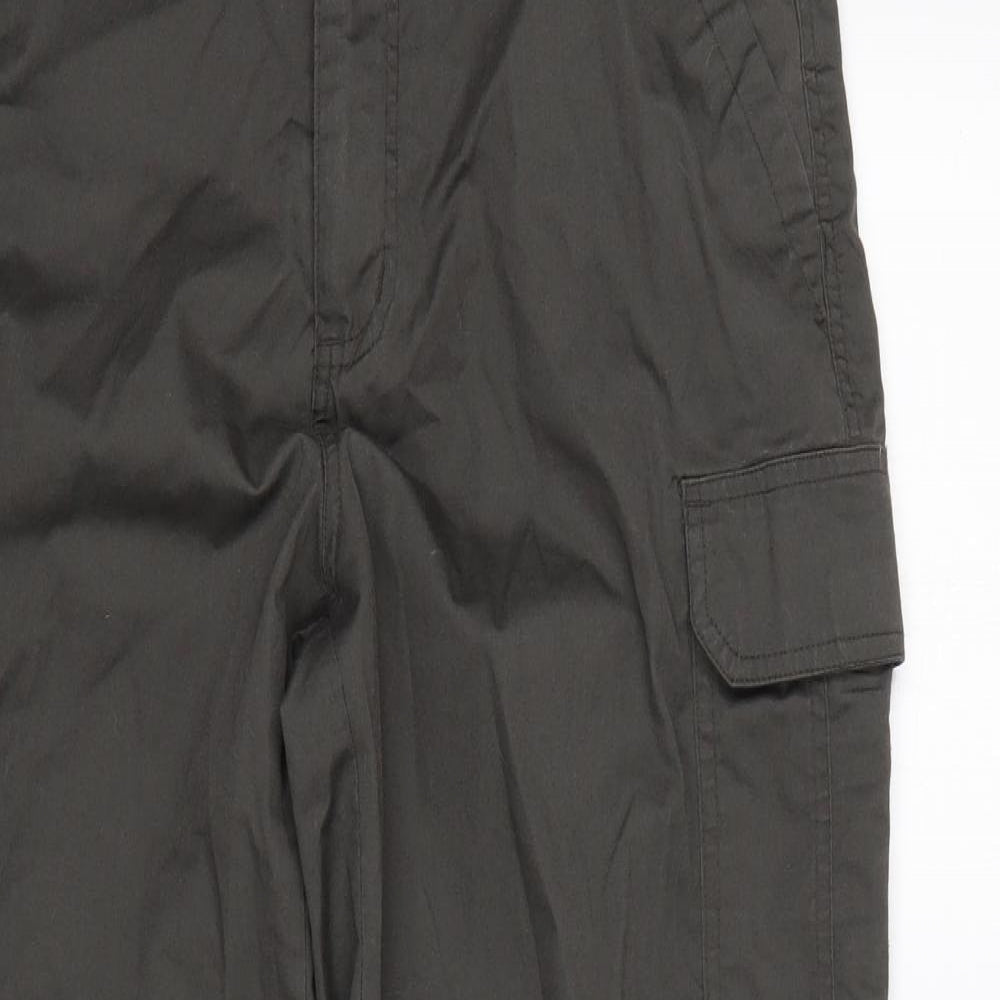Karrimor Mens Grey  Cotton Cargo Trousers Size M L30 in Regular