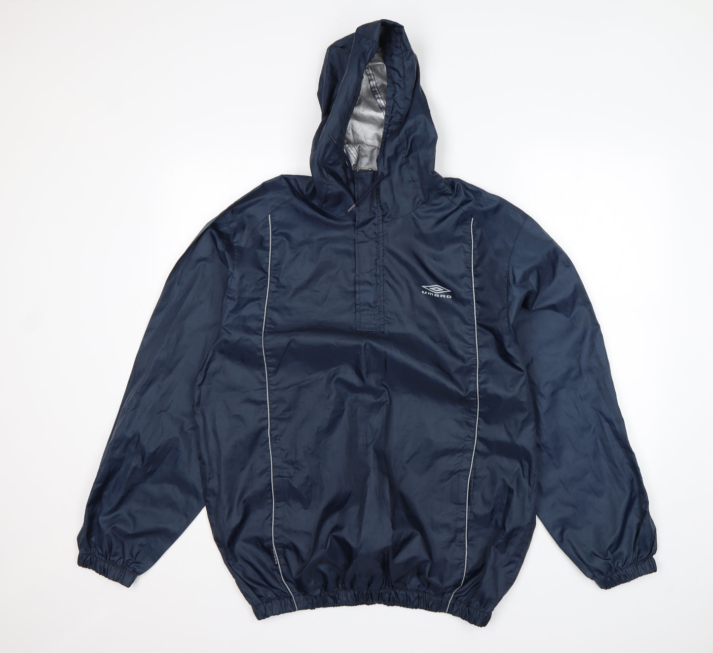 Umbro Mens Blue   Windbreaker Jacket Size M