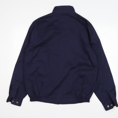Farah Mens Blue   Bomber Jacket Jacket Size M