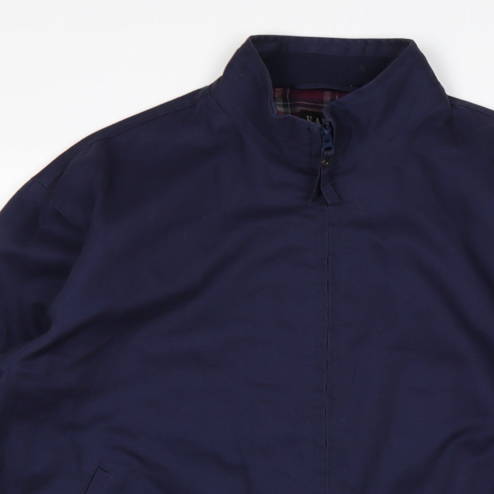 Farah Mens Blue   Bomber Jacket Jacket Size M