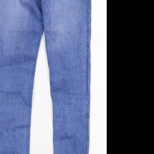 Denim Co Girls Blue  Cotton Skinny Jeans Size 10-11 Years  Regular