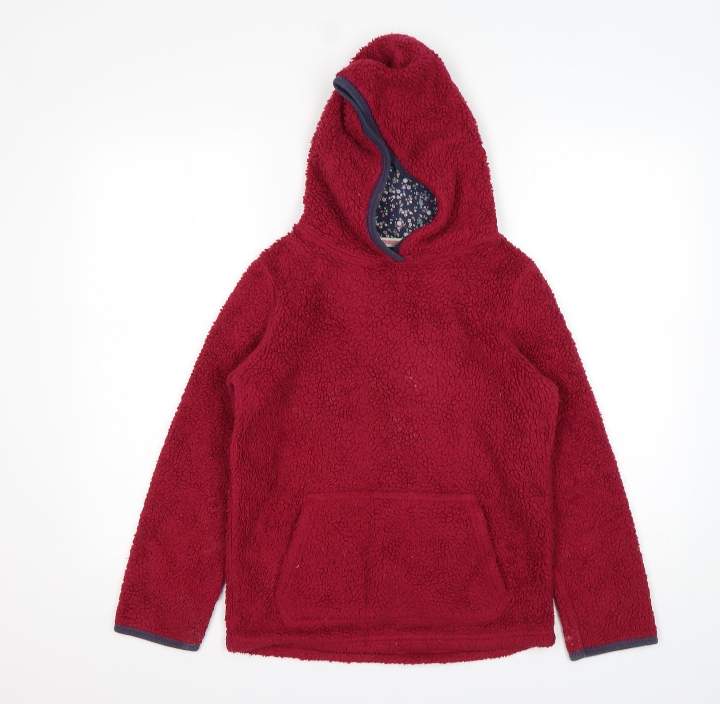 Fat Face Girls Purple  Polyester Pullover Hoodie Size 10-11 Years