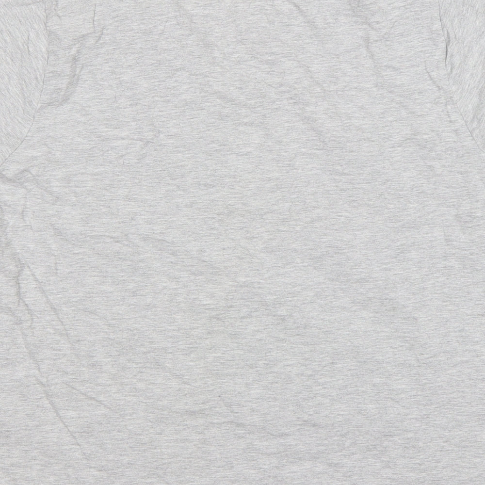 George Womens Grey  Cotton Basic T-Shirt Size 20 Round Neck