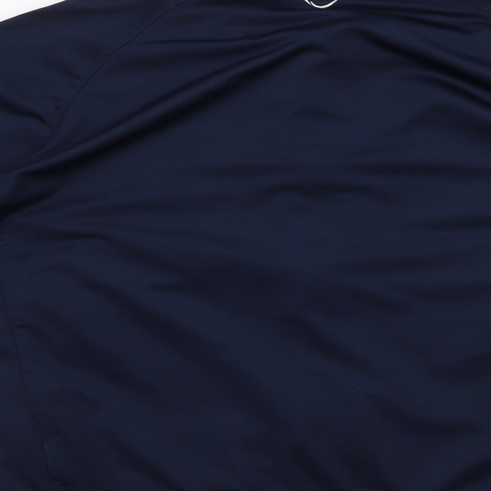 Nike Boys Blue  Polyester Full Zip Sweatshirt Size 12-13 Years  Zip