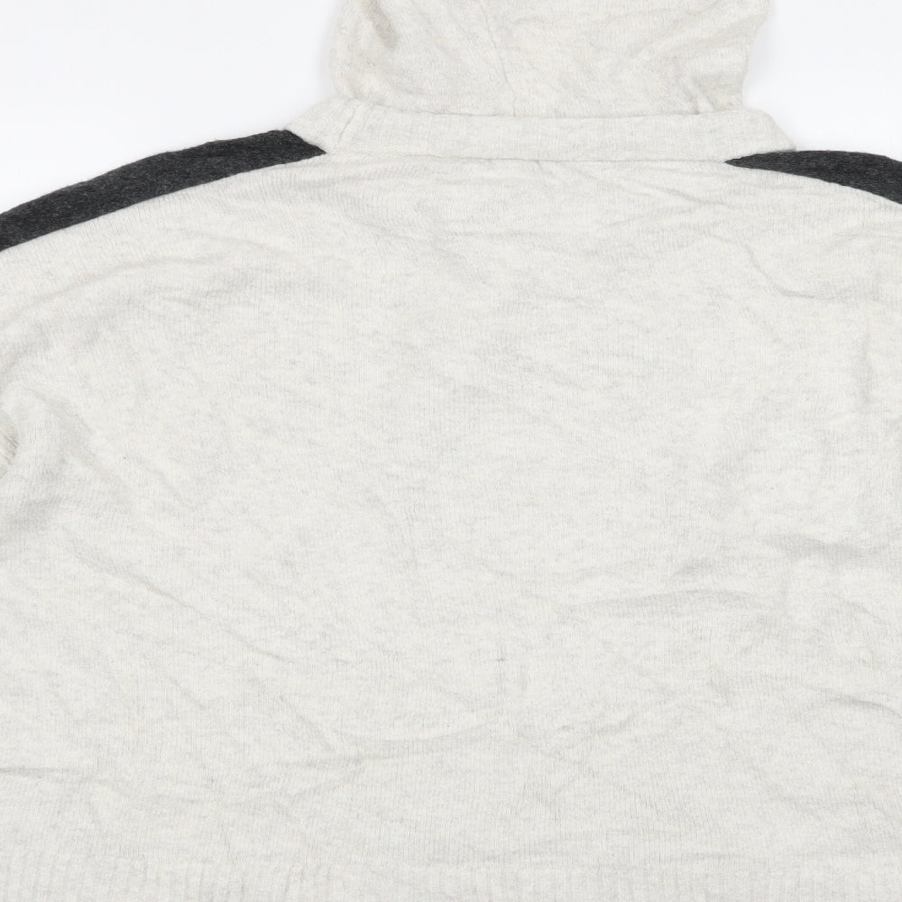 River Island Womens Beige High Neck  Acrylic Pullover Jumper Size M