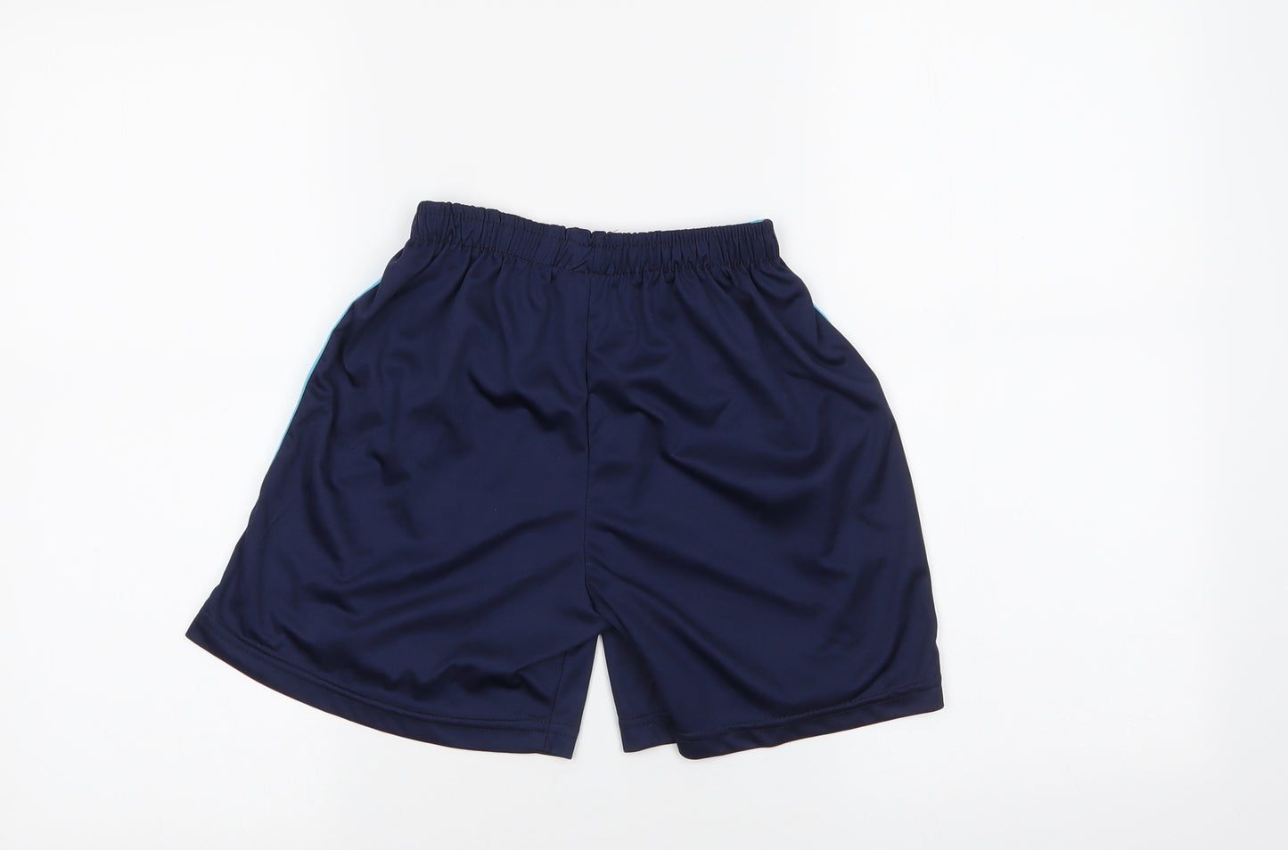 Nike  Boys Blue  Polyester Sweat Shorts Size 11-12 Years  Regular  - Manchester City