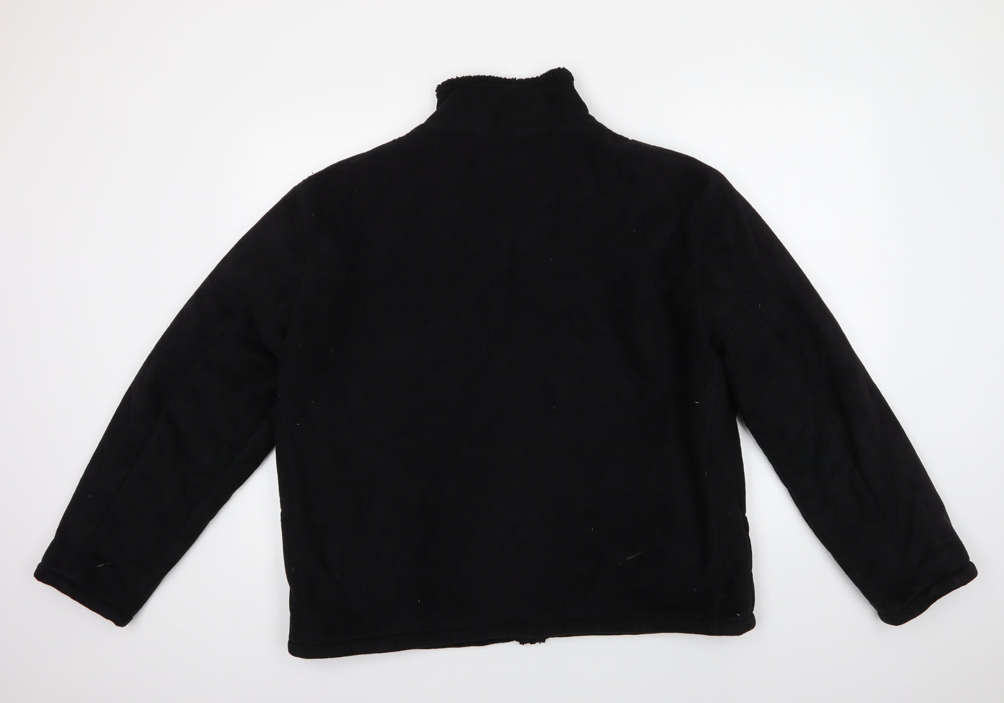 FU 2 Mens Black   Jacket  Size XL  Zip