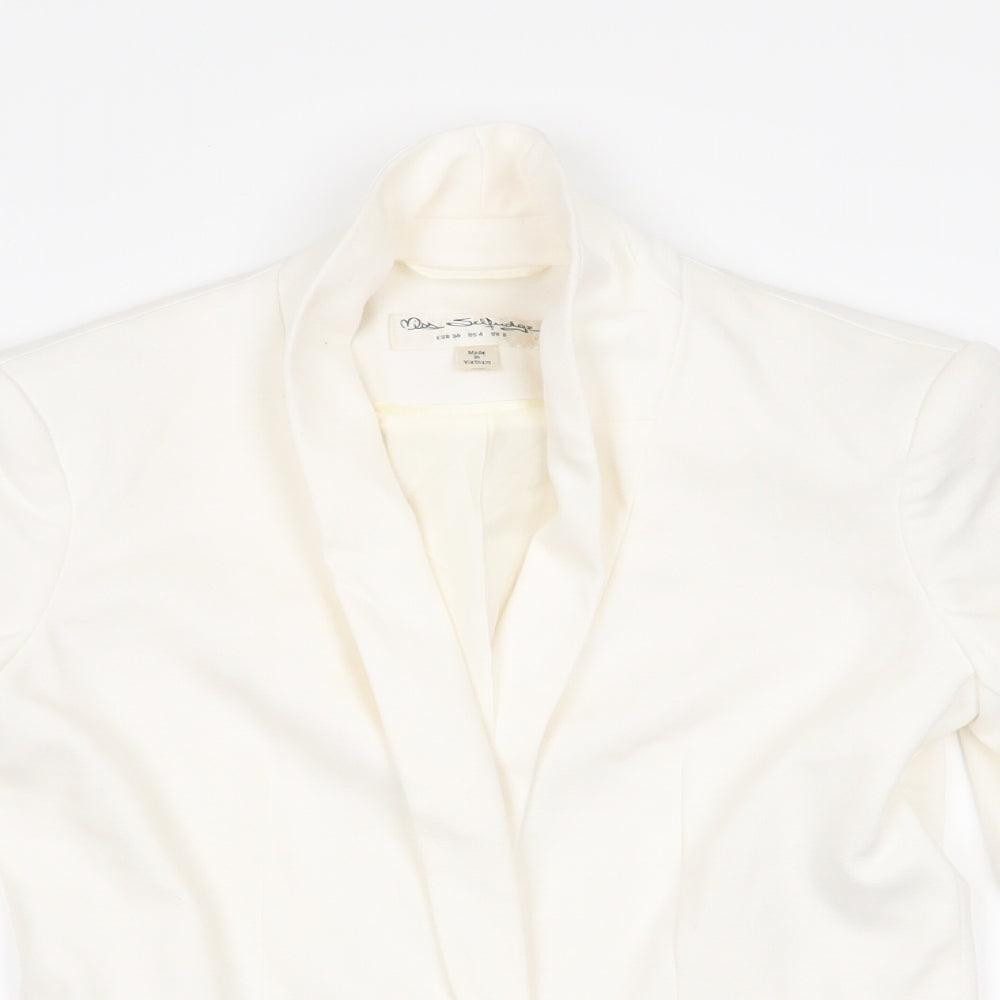 Miss Selfridge Womens White   Jacket Blazer Size 8
