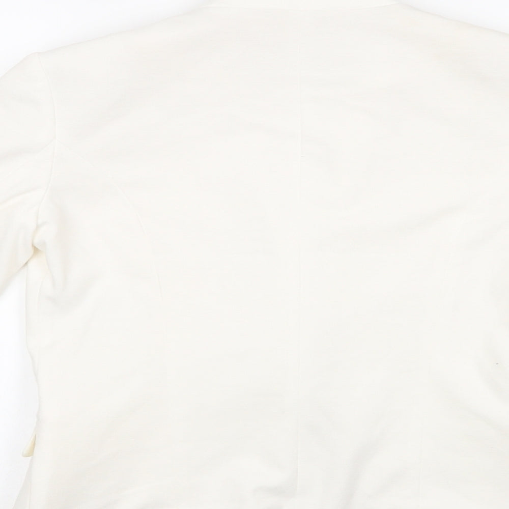 Miss Selfridge Womens White   Jacket Blazer Size 8