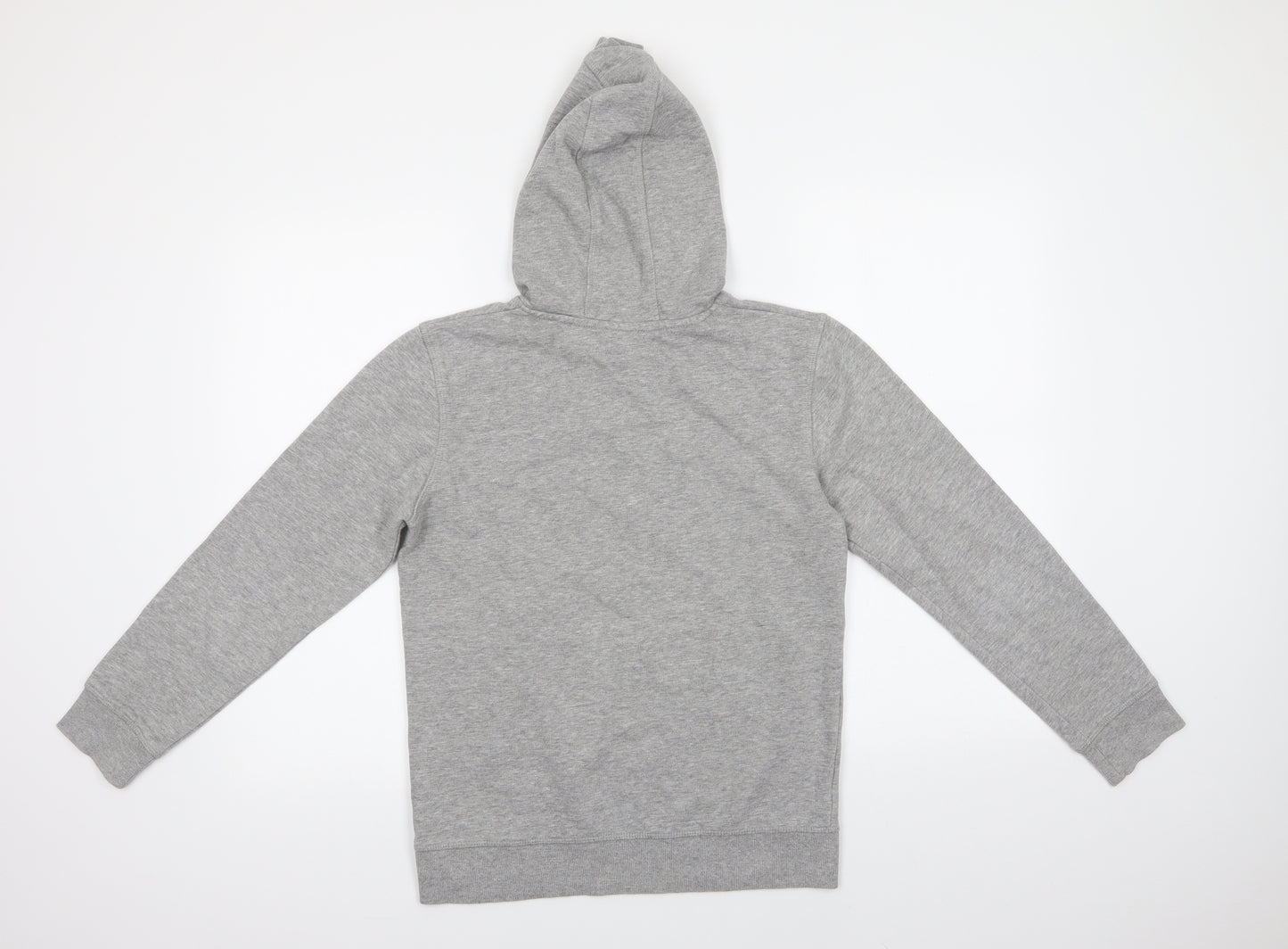 George Girls Grey  Cotton Pullover Hoodie Size 12-13 Years