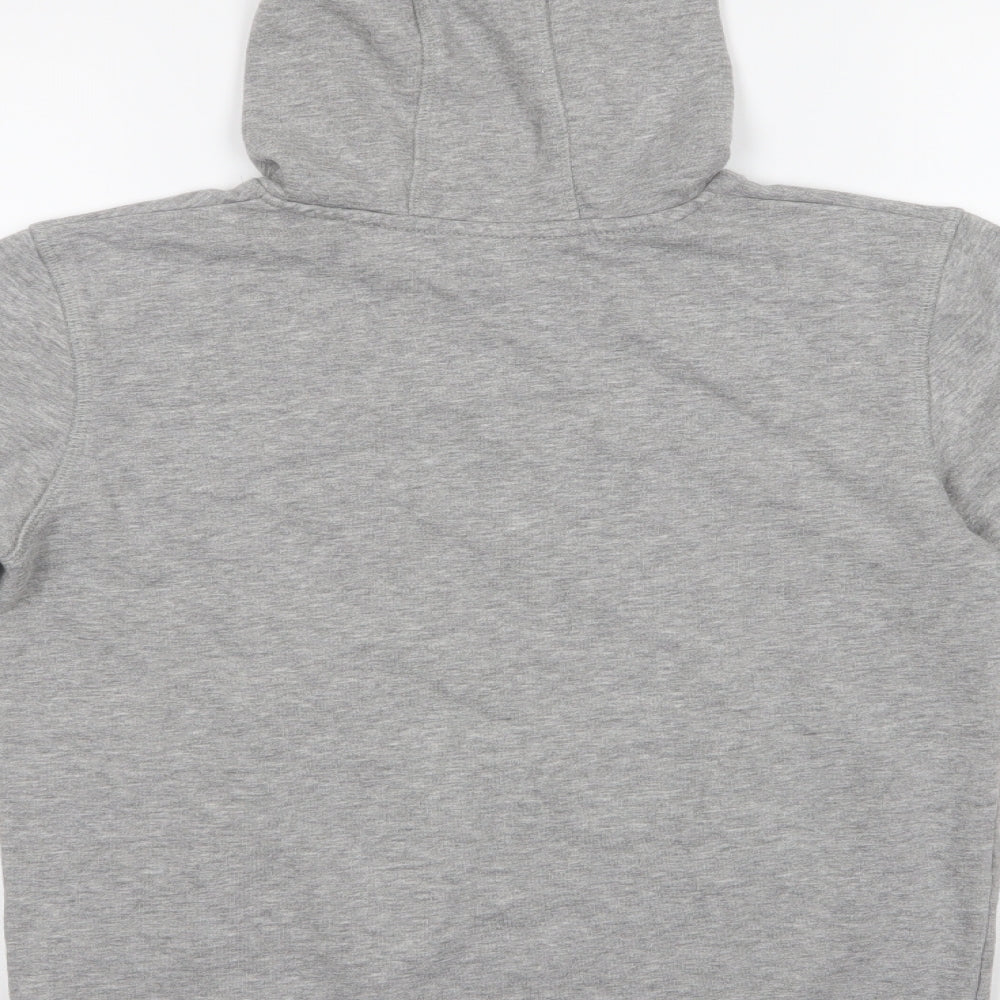 George Girls Grey  Cotton Pullover Hoodie Size 12-13 Years