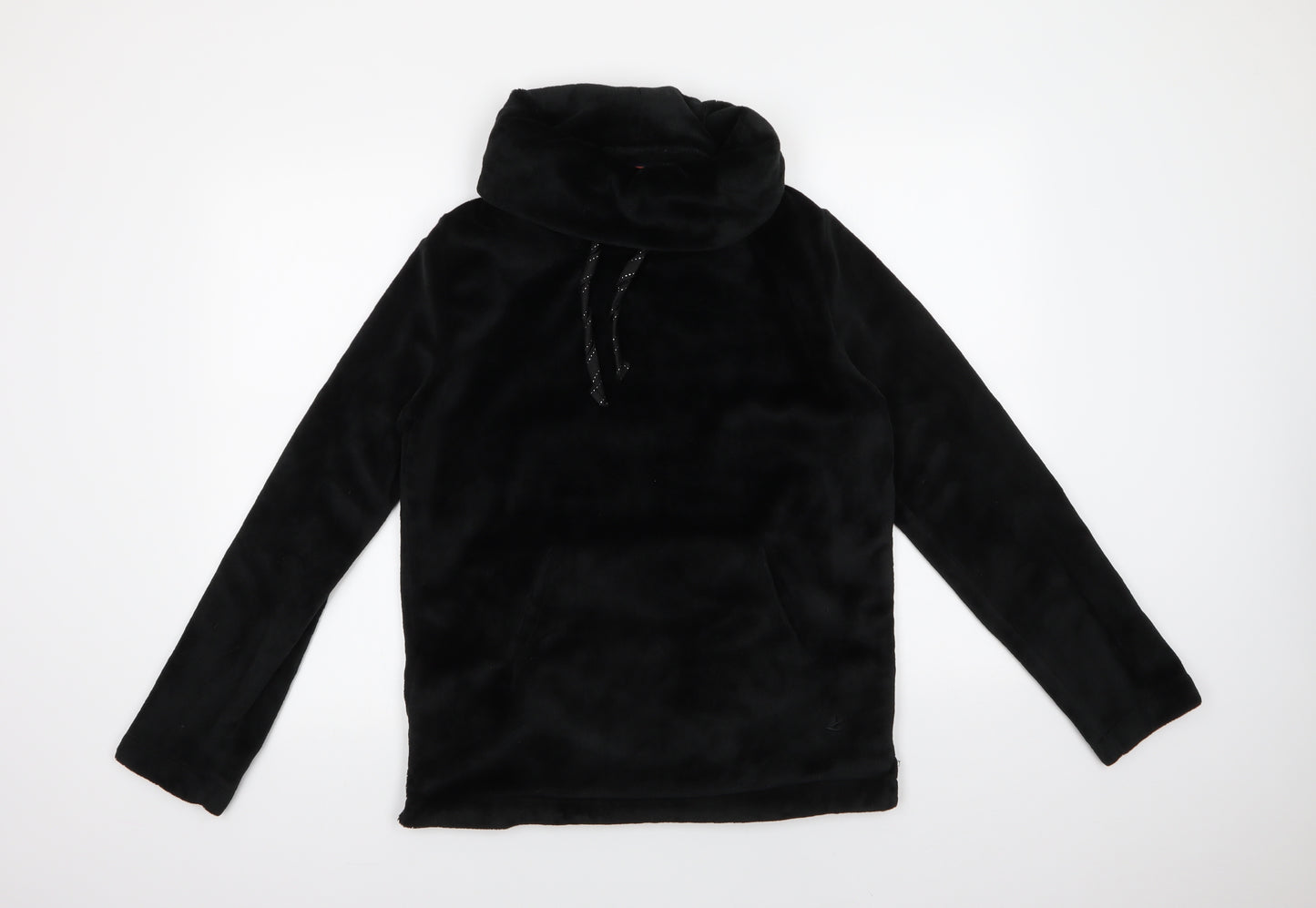 Soulcal & Co Womens Black  Polyester Pullover Sweatshirt Size 10