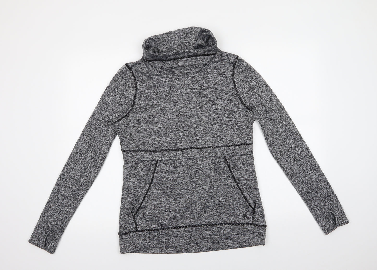 Cotton On Body Womens Grey  Polyester Pullover Sweatshirt Size S
