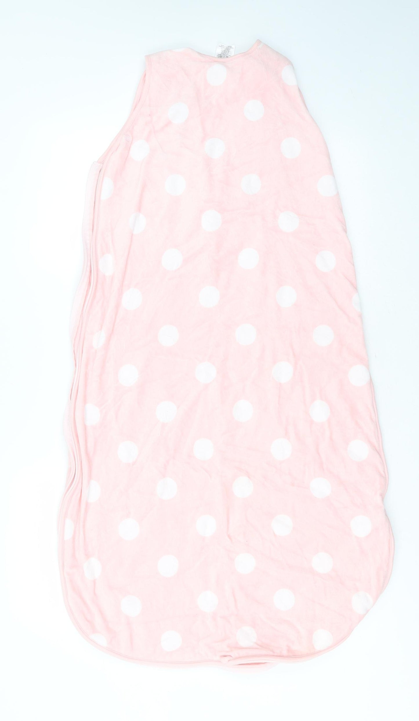 NEXT Baby Pink Polka Dot Cotton  One Piece Size 18-24 Months   - sleep bag 18-36 months