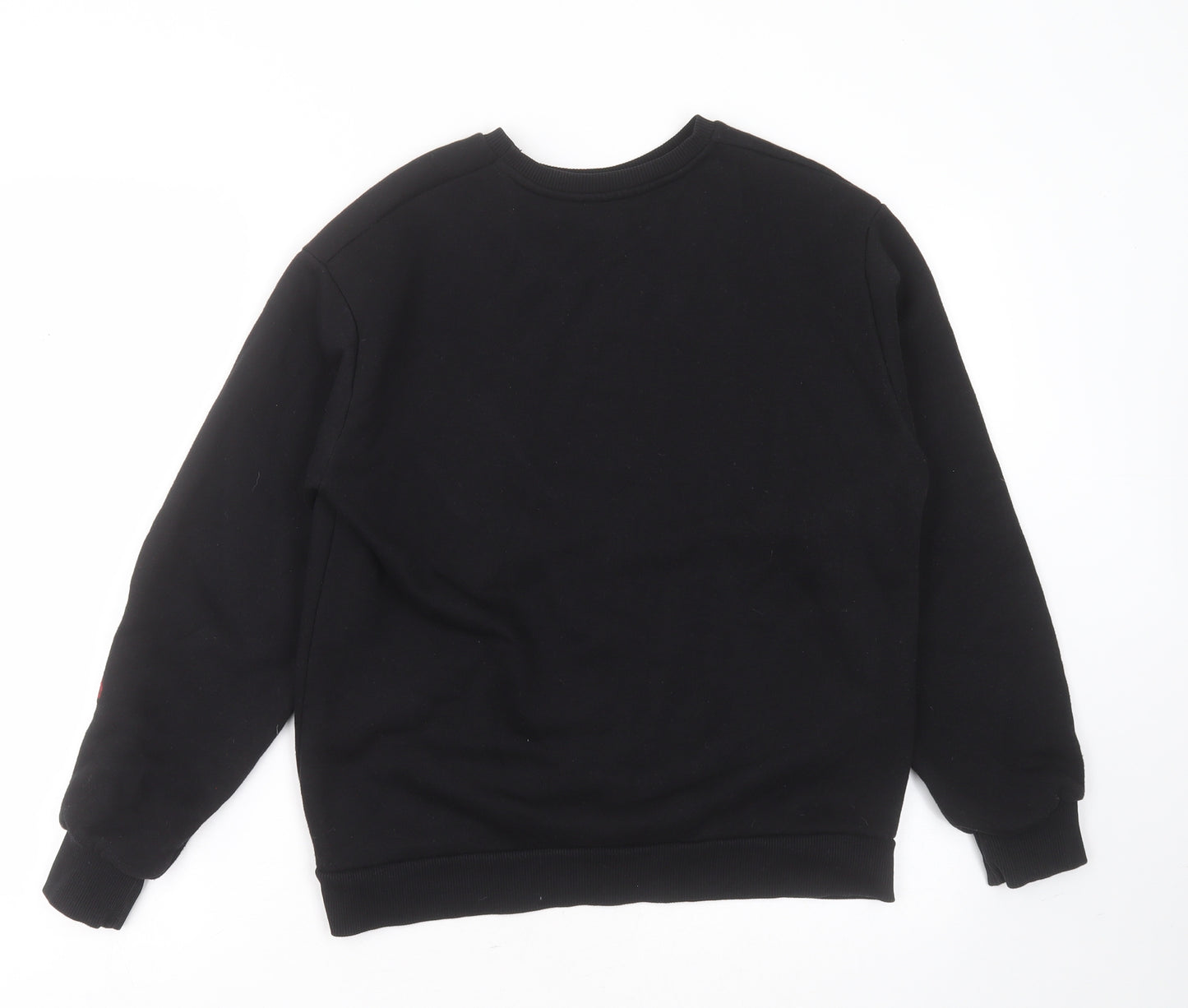 New Look Girls Black  Polyester Pullover Sweatshirt Size 12-13 Years   - Brooklyn