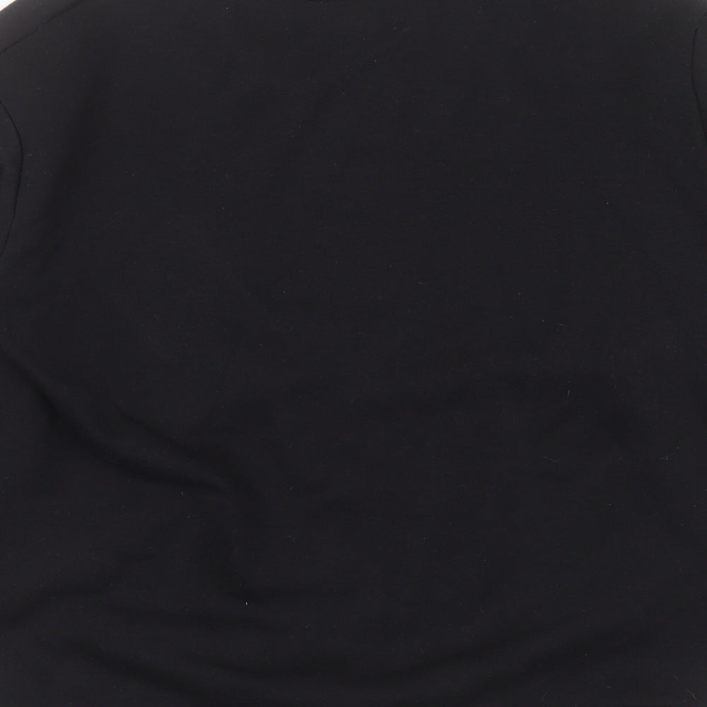 New Look Girls Black  Polyester Pullover Sweatshirt Size 12-13 Years   - Brooklyn