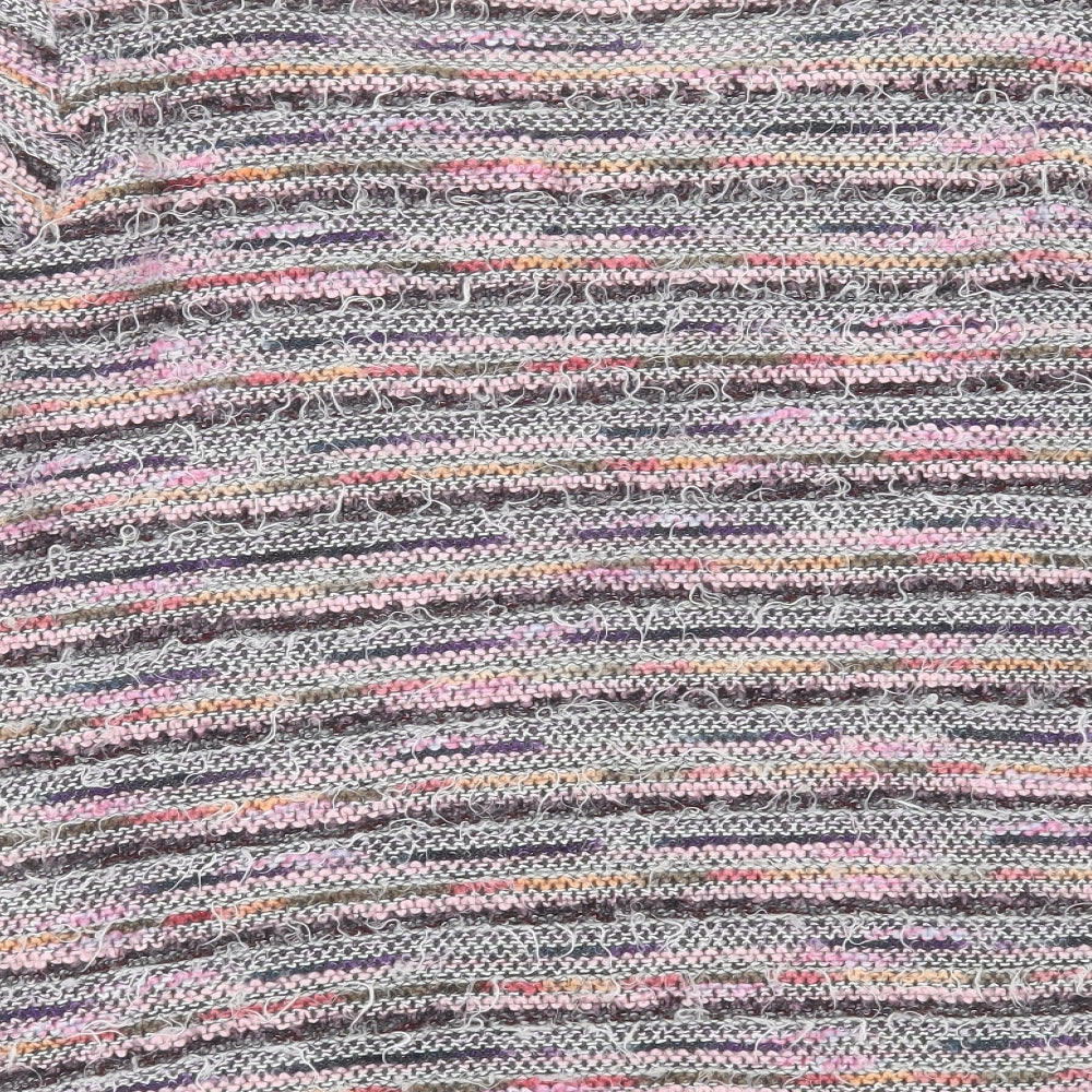 George Womens Multicoloured Round Neck  Acrylic Pullover Jumper Size 22